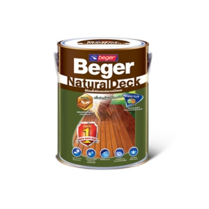 สีย้อมไม้เบเยอร์ NaturalDeck สีใส (X-8100) 1 แกลลอน