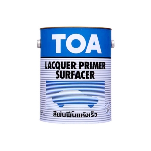 ทีโอเอ สีพ่นรองพื้น ชนิดแห้งเร็ว / Lacquer-Primer-Surfacer ด้าน (กระป๋อง)