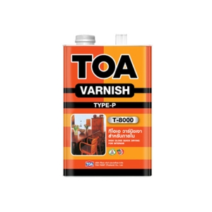 ทีโอเอ วาร์นิชเงา สำหรับภายใน / Varnish-Gloss-T-8000 (กระป๋อง)