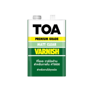 ทีโอเอ วาร์นิชด้าน สำหรับภายใน / Varnish-Matt-T-9000 (กระป๋อง)