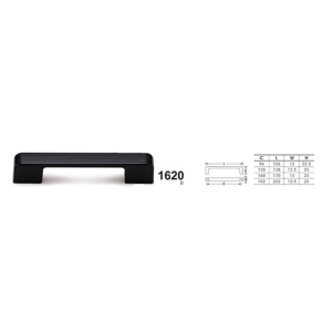 มือจับเฟอร์นิเจอร์ (SKC 1620-160B)