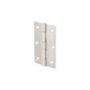 บานพับ ไม่มีแหวนรอง 3.5″×2.2″ หนา 1.5 มิล (สีสแตนเลสด้าน) HAFELE 489.20.077