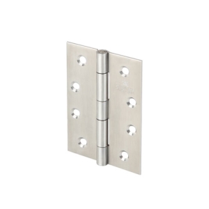 บานพับ ไม่มีแหวนรอง 4″×2.7″ หนา 1.8 มิล (สีสแตนเลสด้าน) HAFELE 489.20.078