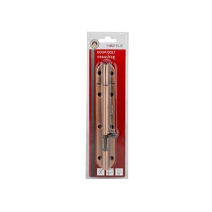 กลอนเหล็ก 6นิ้ว (สีทองแดงรมดำ) HAFELE 489.71.317