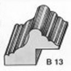 ไม้คิ้ว ไม้บัว ตกแต่ง no. B13 ขนาด 1 1/4“