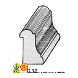 ไม้คิ้ว ไม้บัว ตกแต่ง no. C12 (ขนาด 1 1/4“)