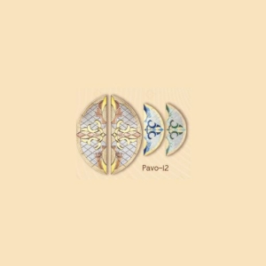 กระจกรางทอง บานกลาง Gold Series (Pavo 12) ขนาด 42×108 cm.