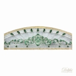 กระจกช่องแสงบน Original Curia 01 (คูเรีย) ขนาด 58×160 cm. Delphi Door