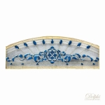 กระจกช่องแสงบน Original Curia 01 (คูเรีย) ขนาด 58×160 cm. Delphi Door
