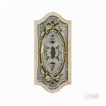 กระจกประตูหน้า Original Podolia 01 ขนาด 56×113 cm. Delphi Luxury Door