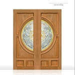 กระจกประตูหน้า STARRY Crystal Series ( Pavo C-01 ) ขนาด 42×108 cm.