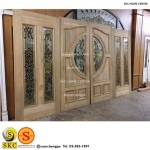 กระจกรางทอง ช่องแสงข้าง Gold Series (S25-05) ขนาด 25×162.5 cm.