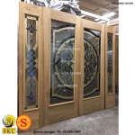 กระจกรางทอง บานกลาง Gold Series (Virgo-04) ขนาด 56×162.5 cm.